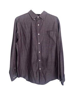 Croft & Barrow Mens Easy Care Long Sleeve Button-Up Shirt L